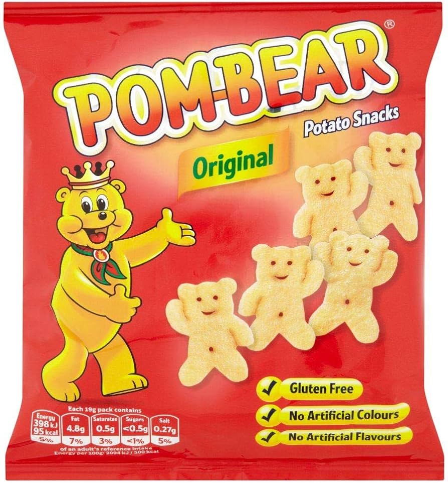Pom Bear Original Potato Crisps 19G