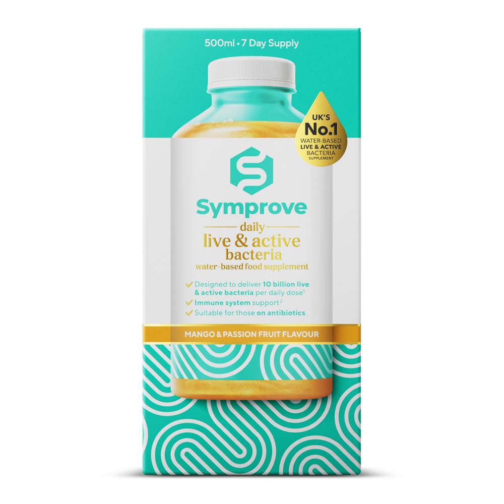 Symprove Daily Essential Mango & Passionfruit 500ml 7 Day Supply