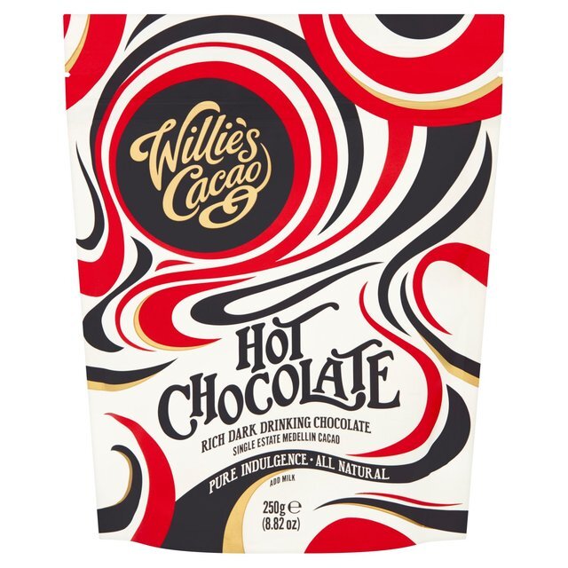 Willies Cacao Rich Dark Hot Chocolate 250g