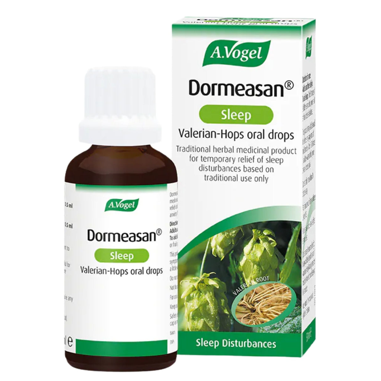 A Vogel Dormeasan Valerian Hops Drops 15-50ml