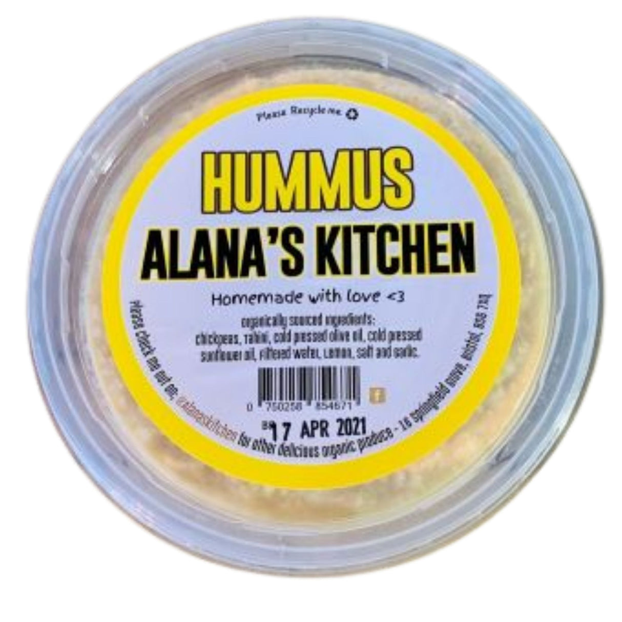Alanas Kitchen Houmous Dip 200g