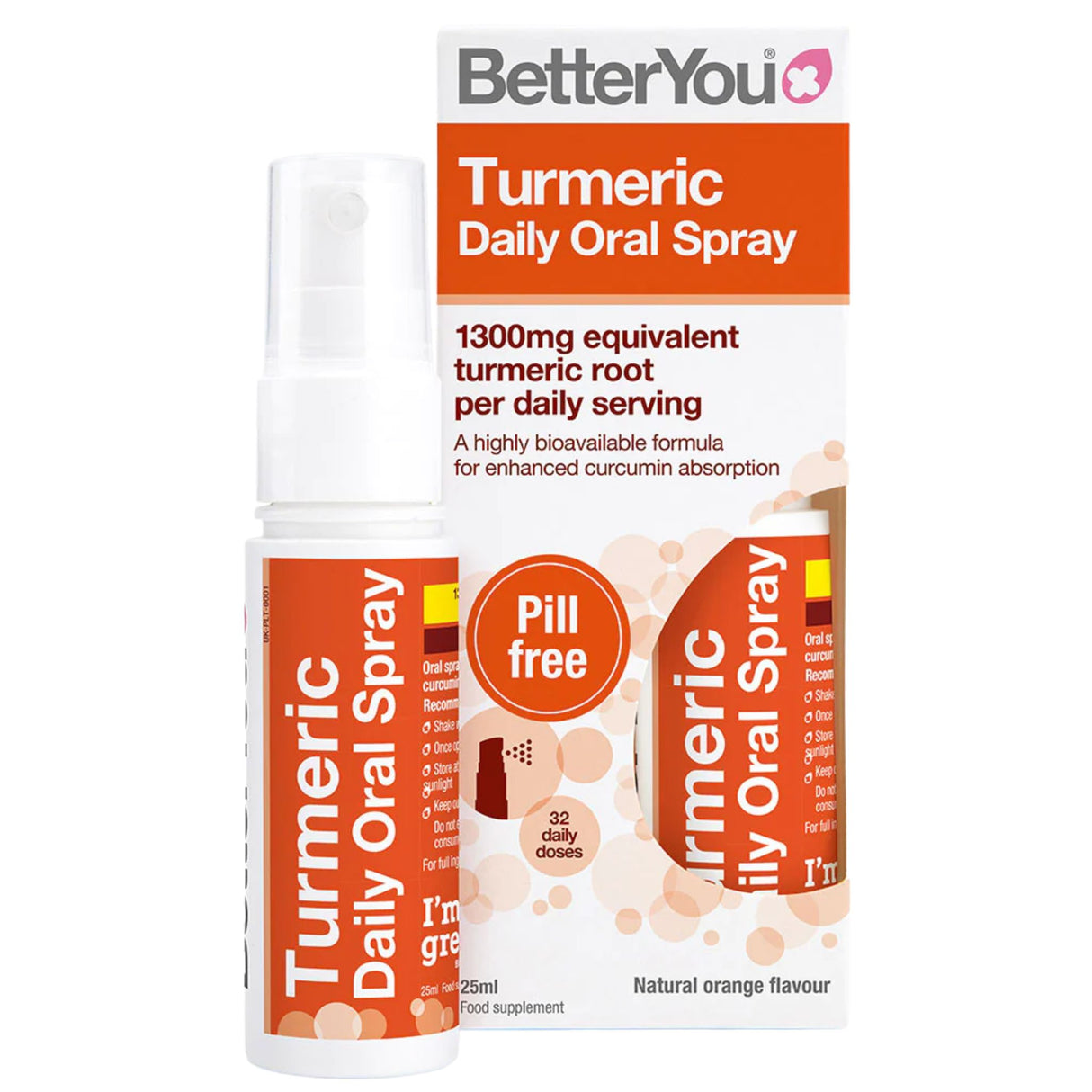 BetterYou Turmeric Spray 25ml