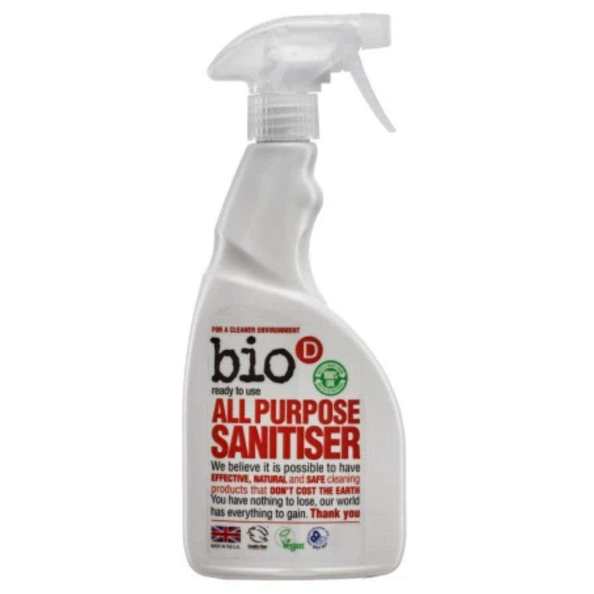 Bio-D All Purpose Sanitiser Spray 500ml