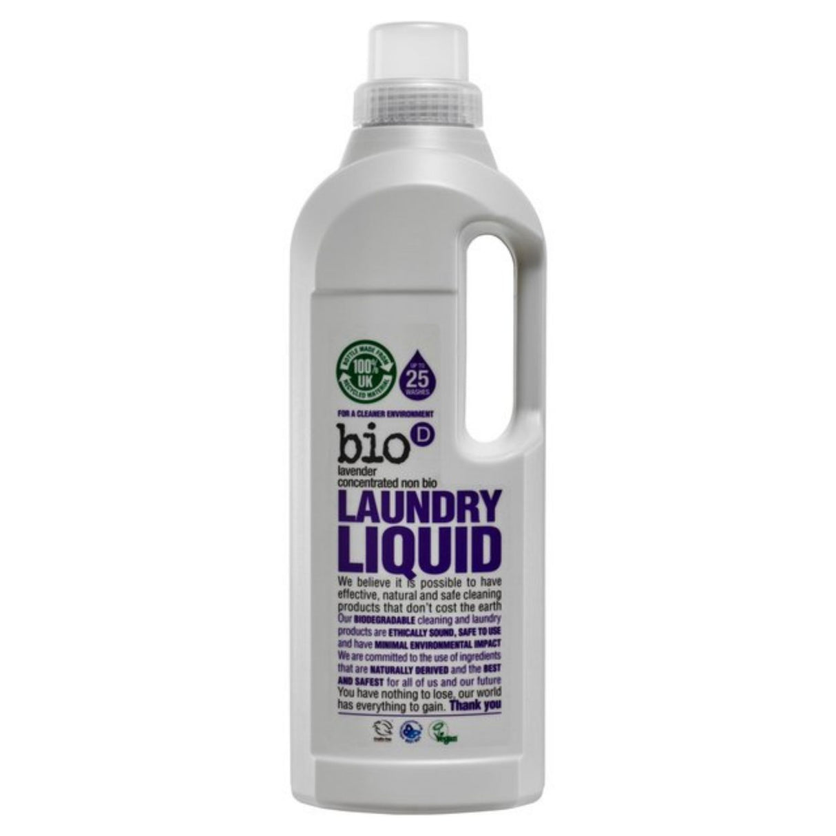 Bio-D Lavender Laundry Liquid 1Ltr