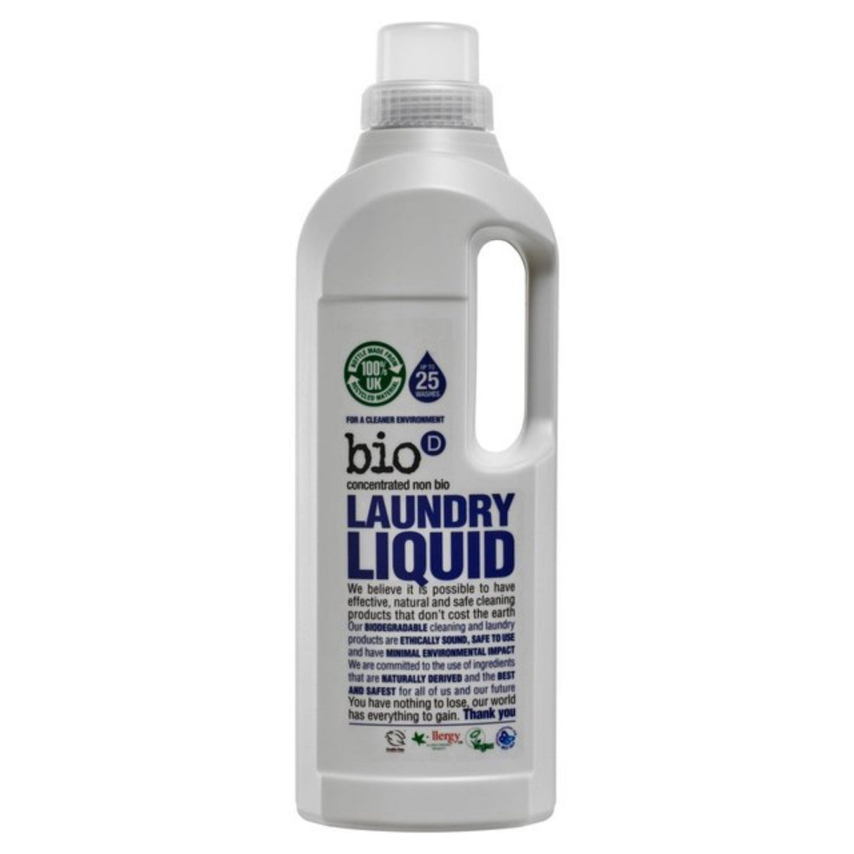 Bio-D Non Bio Laundry Liquid 1Ltr