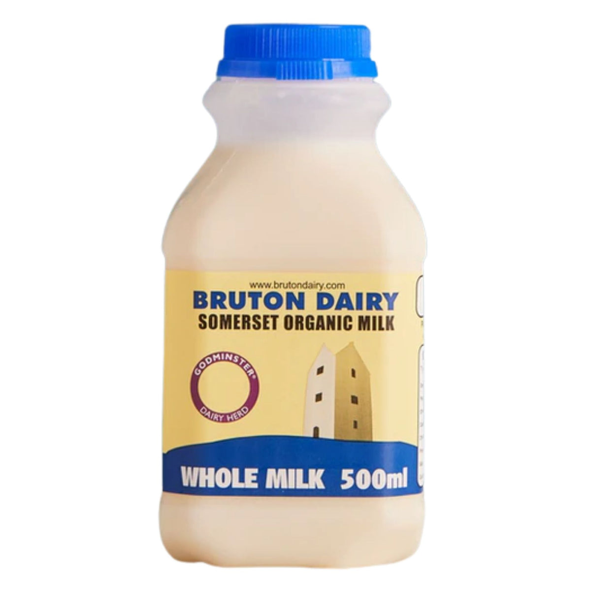 Bruton Dairy Organic Whole Milk 500ml WILD OATS