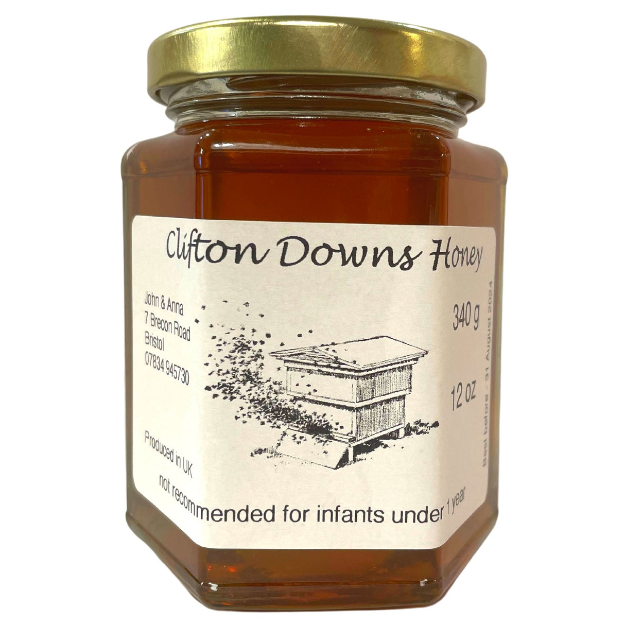 Clifton Downs Honey 340g