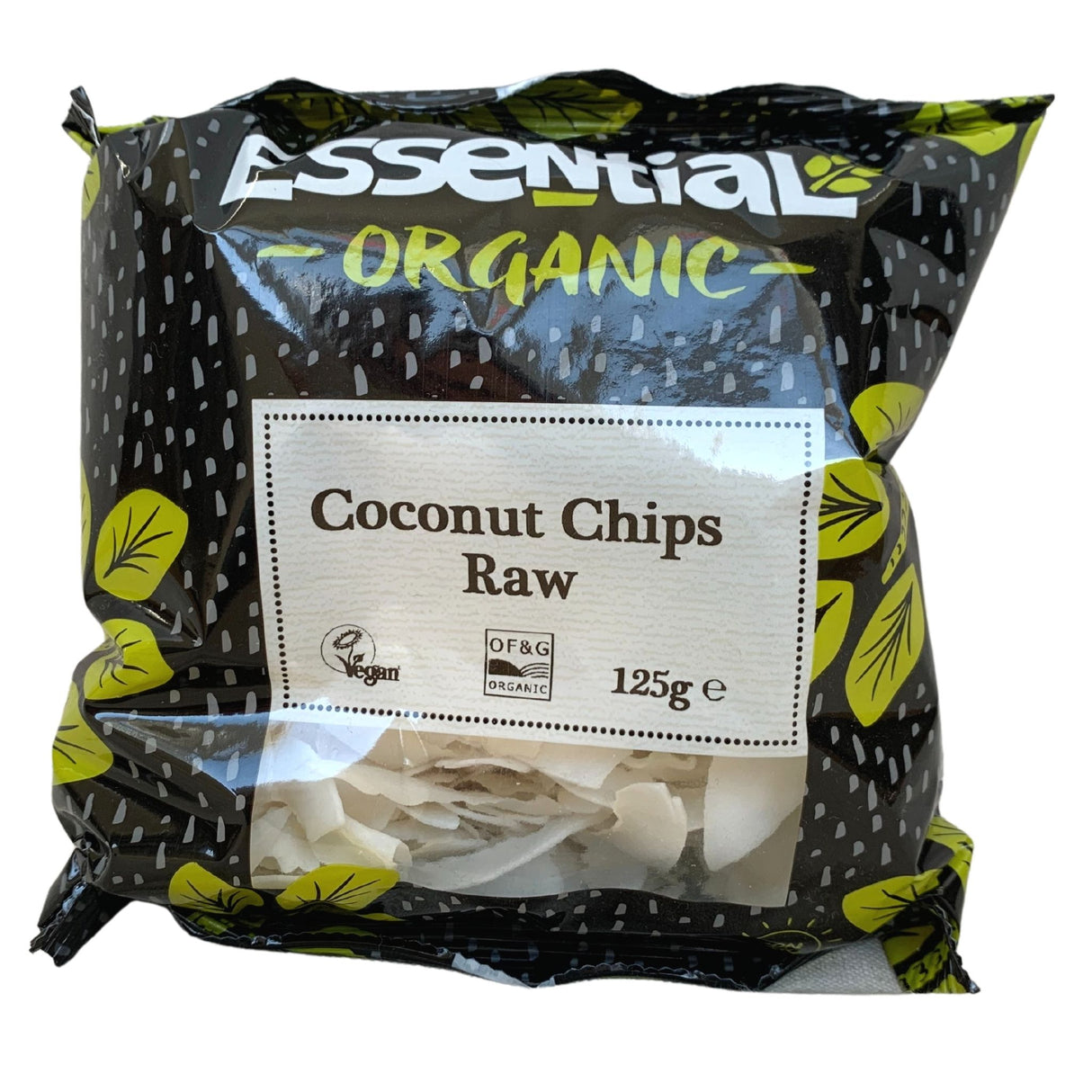 Essential Coconut Chips Raw 125g