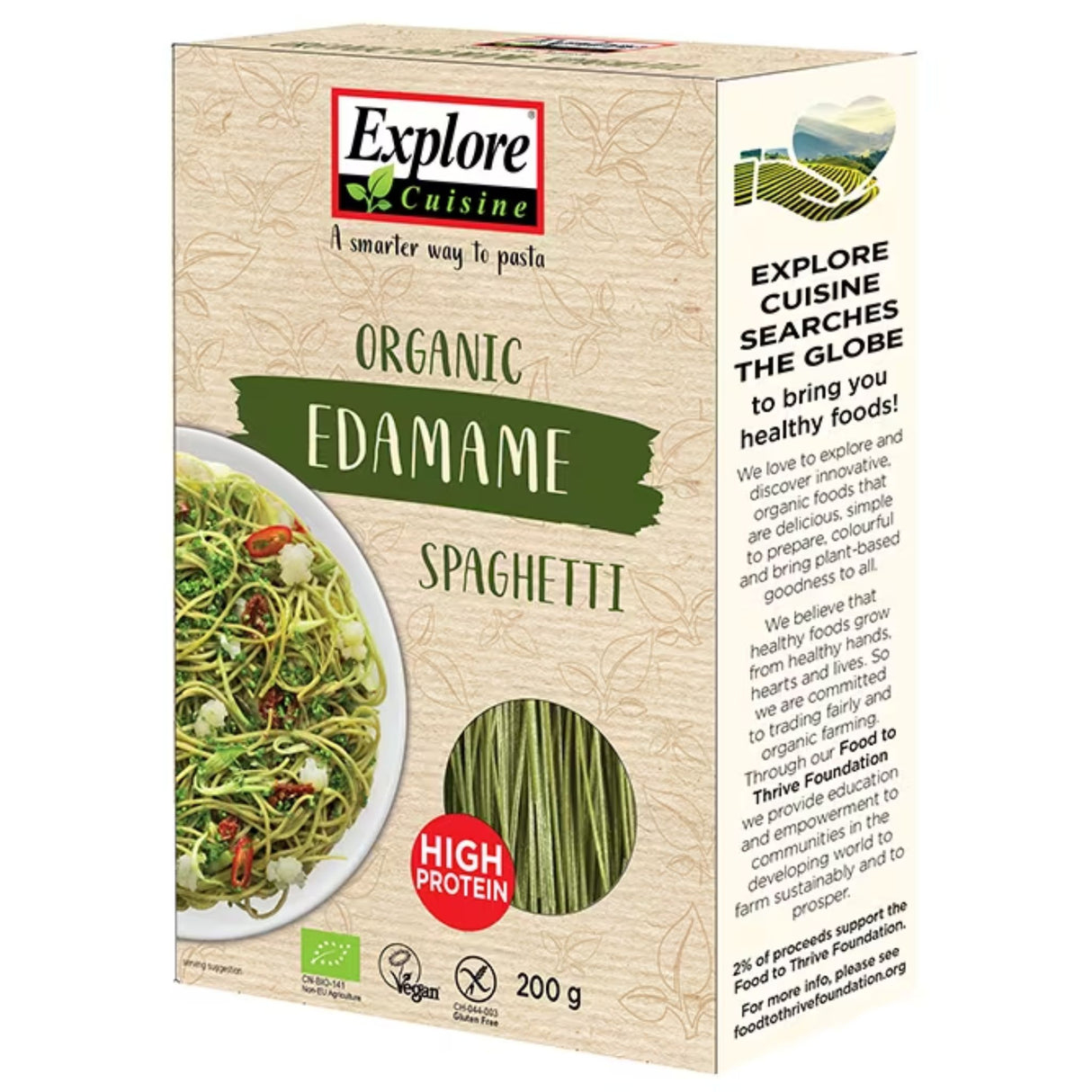 Explore Cuisine Edamame Spaghetti 200g