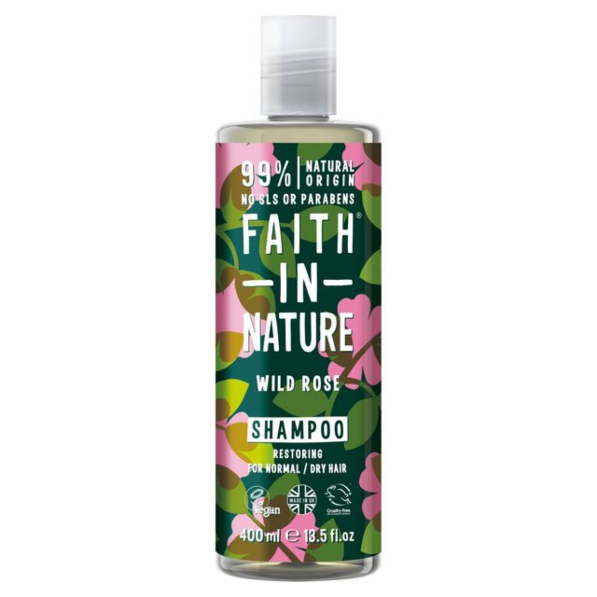 Faith in Nature Wild Rose Shampoo 400ml