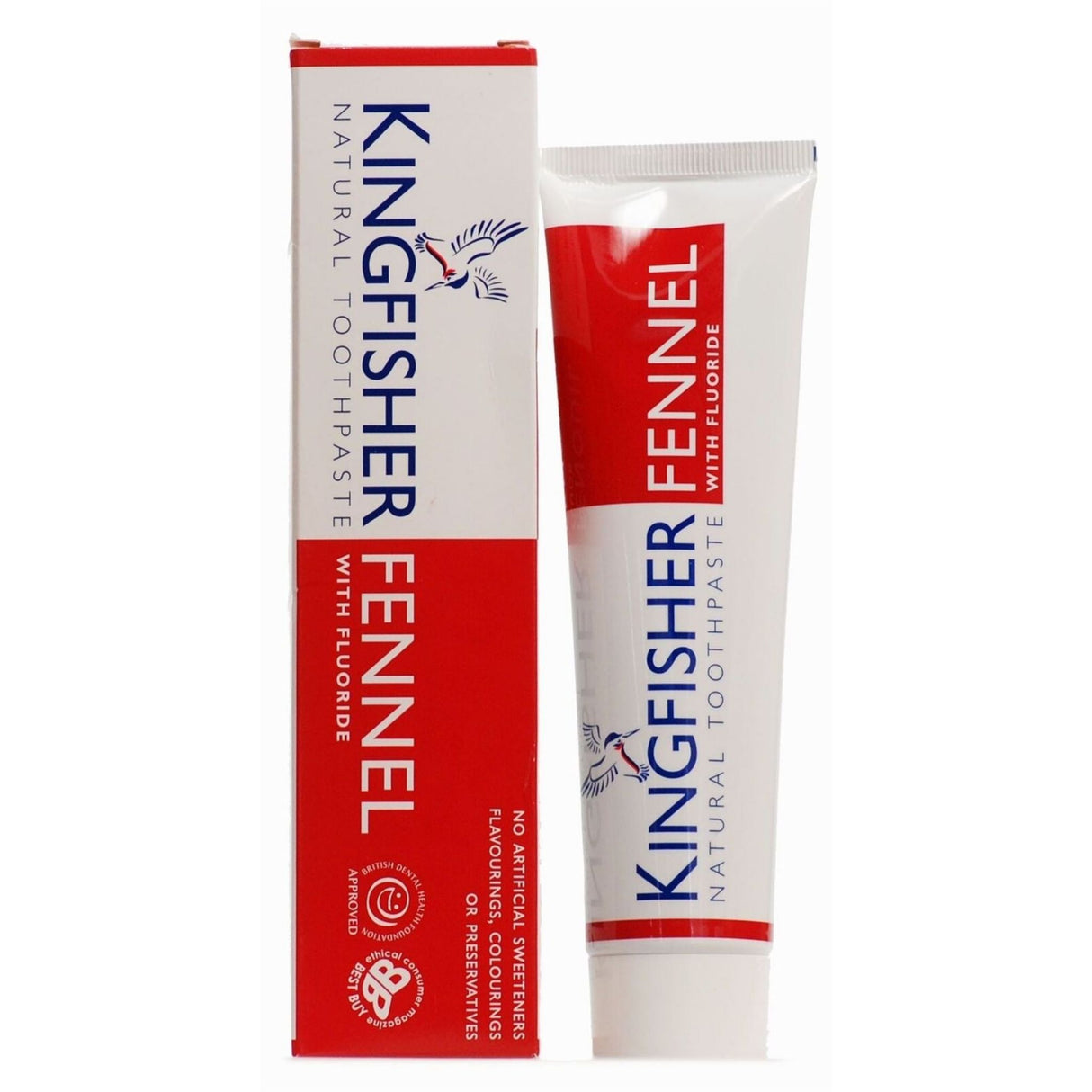 Kingfisher Fennel Fluoride Toothpaste 100ml