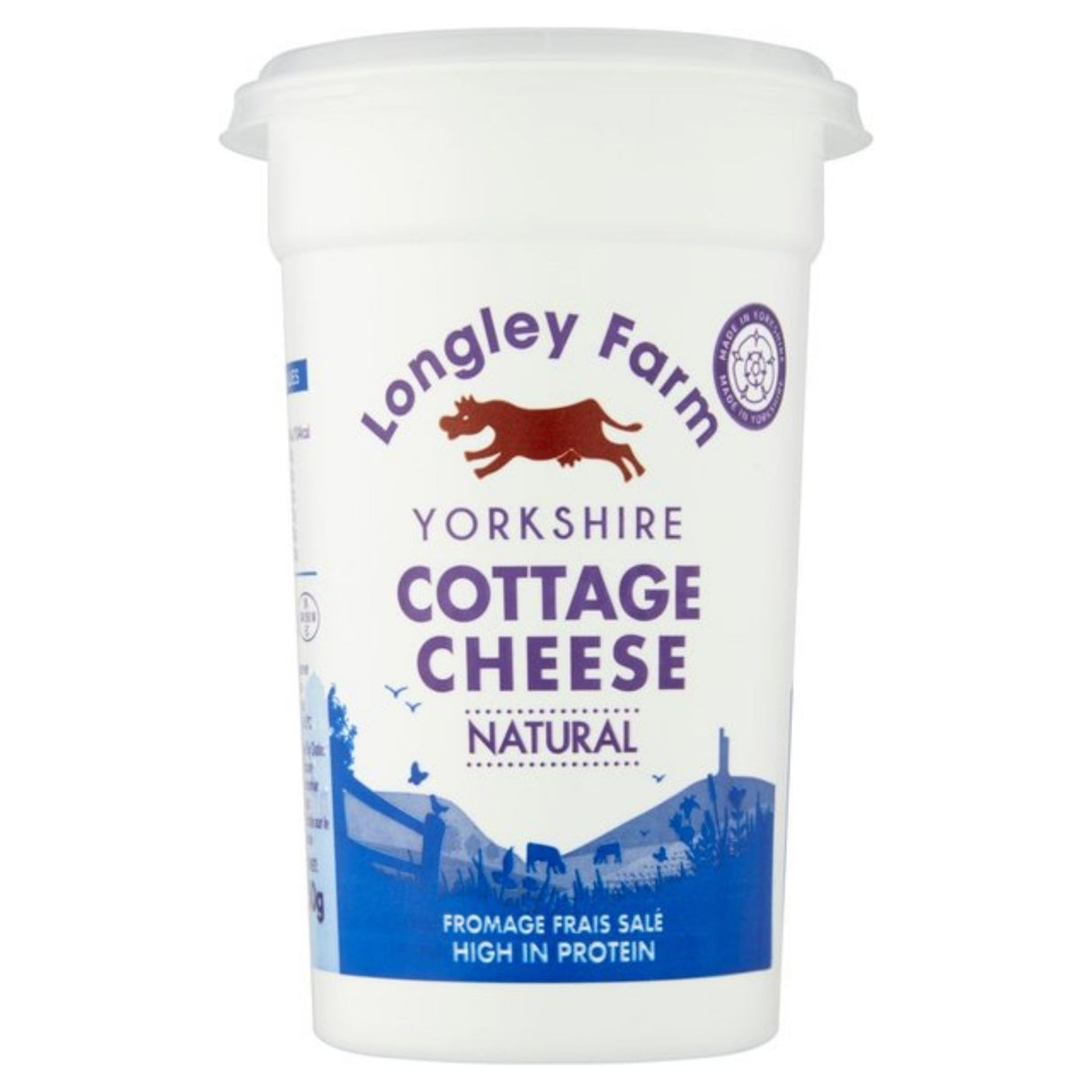 Longley Farm Natural Cottage Cheese 250g