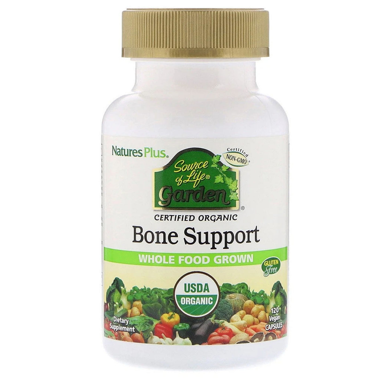 Natures Plus Organic Bone Support 120s