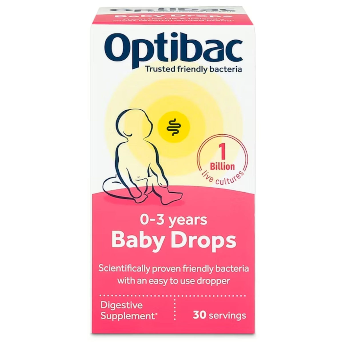 Optibac Probiotic Drops 0-3 Years 30 Servings