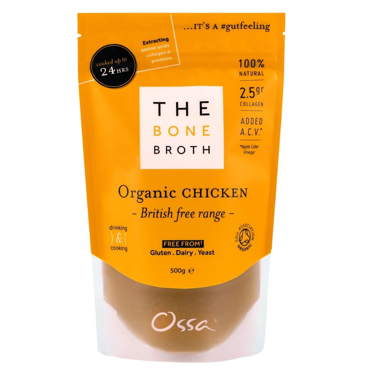 Ossa Organic Chicken Bone Broth 500g