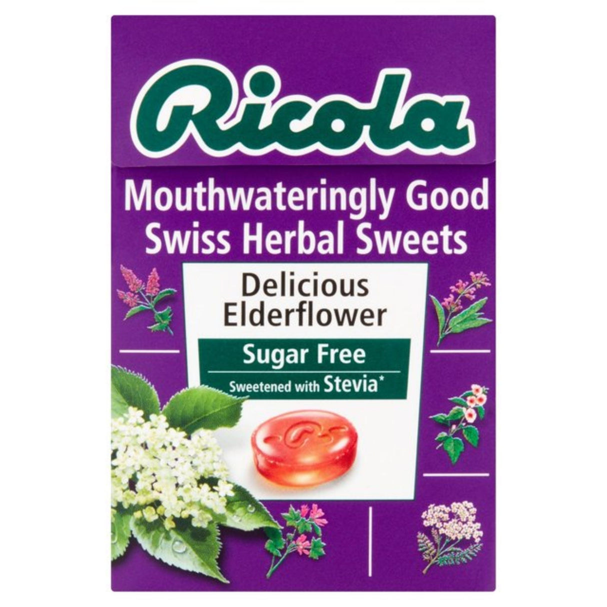 Ricola Sugar Free Elderflower Sweets 45g