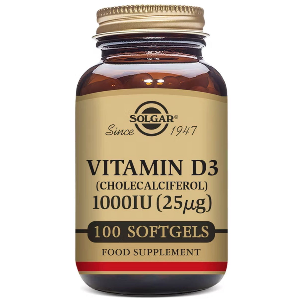 Solgar Vitamin D3 1000iu 100s