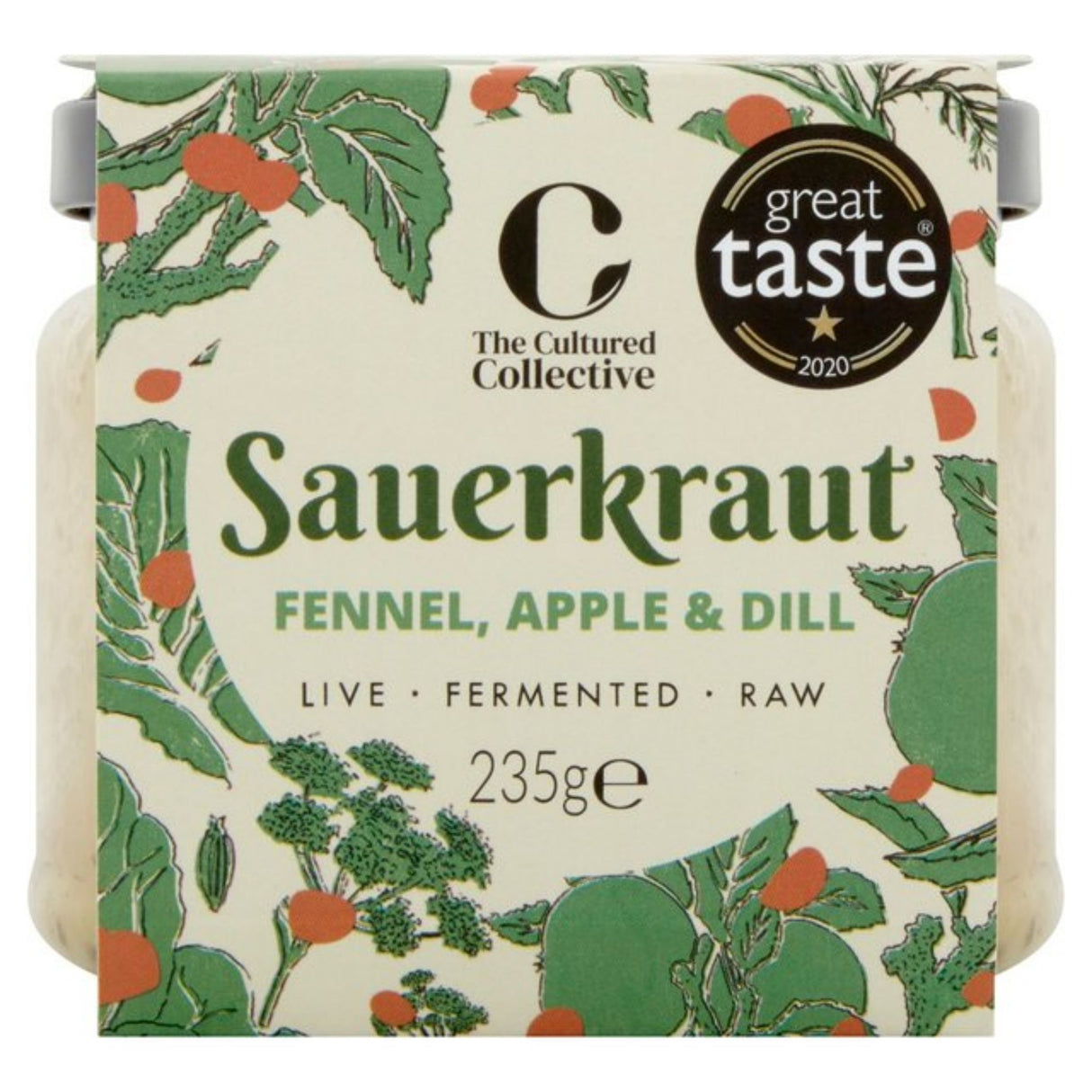 The Cultured Collective Fennel Sauerkraut 235g