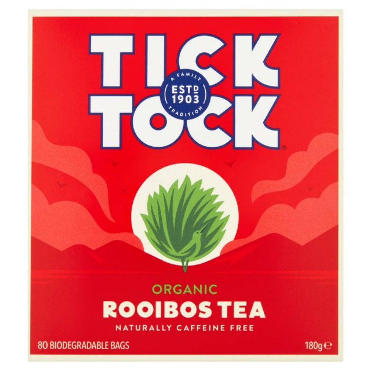 Tick Tock Organic Rooibos Tea 180g
