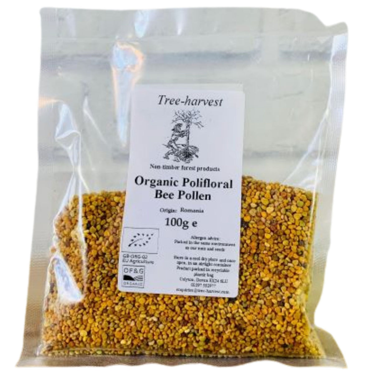 Tree Harvest Polifloral Bee Pollen 100g