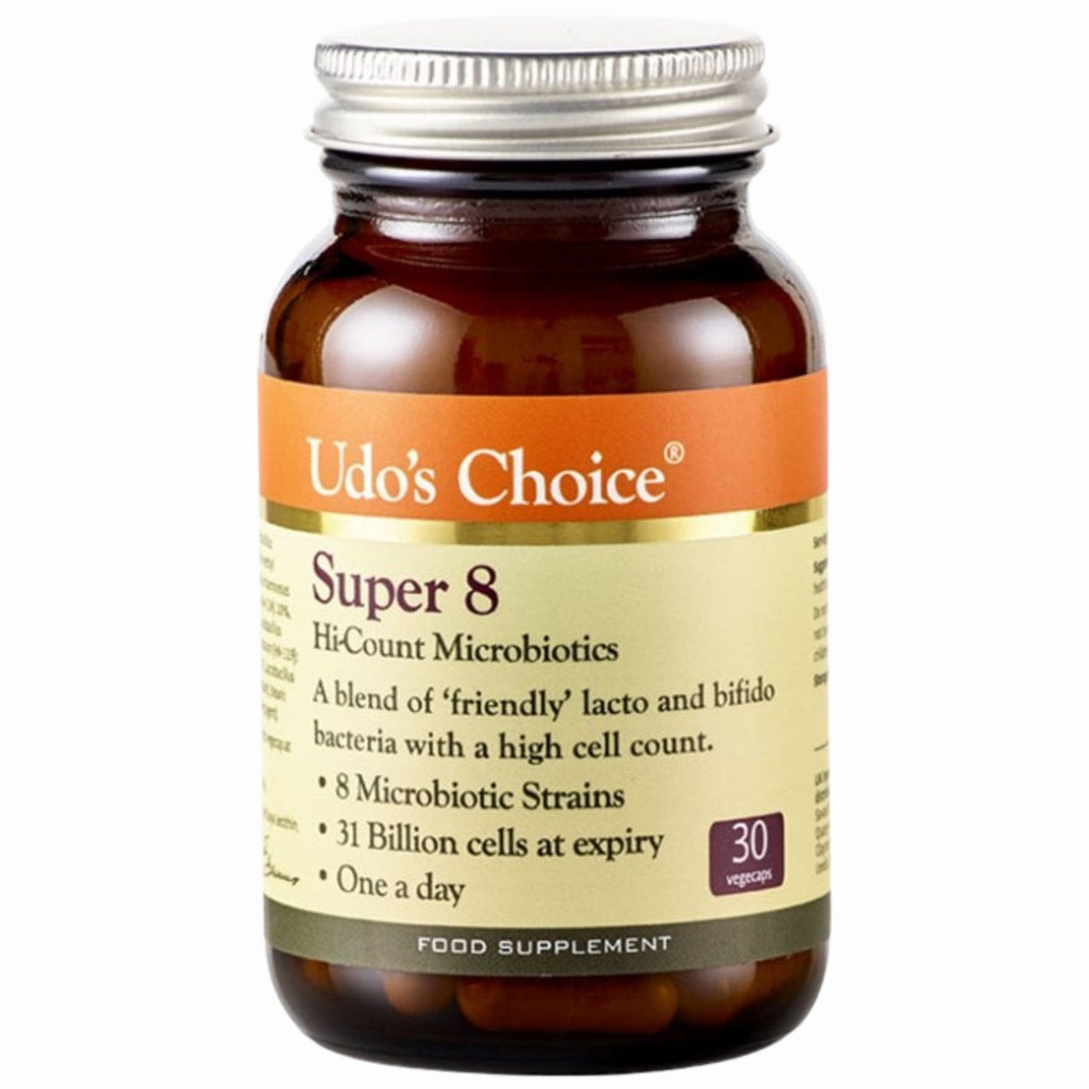 Udos Choice Super 8 Probiotic 30s