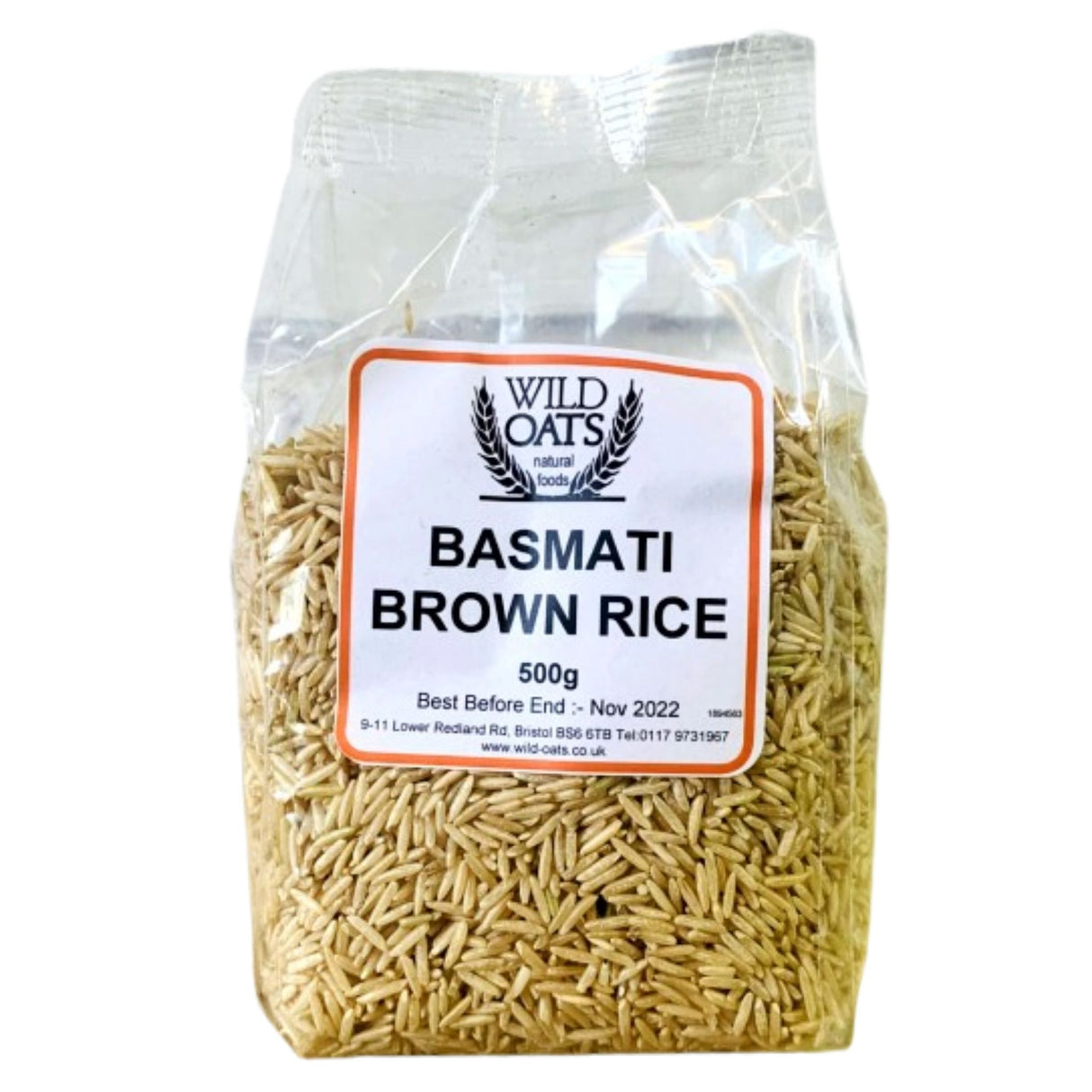 Wild Oats Basmati Brown Rice 500g