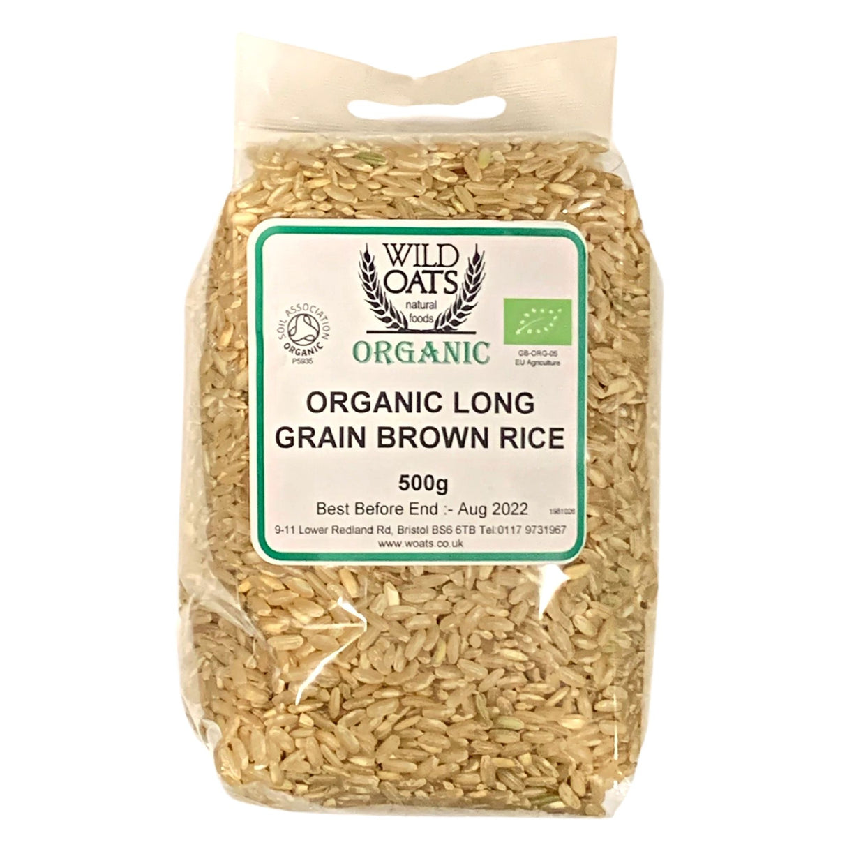 Wild Oats Long Grain Brown Rice 500g