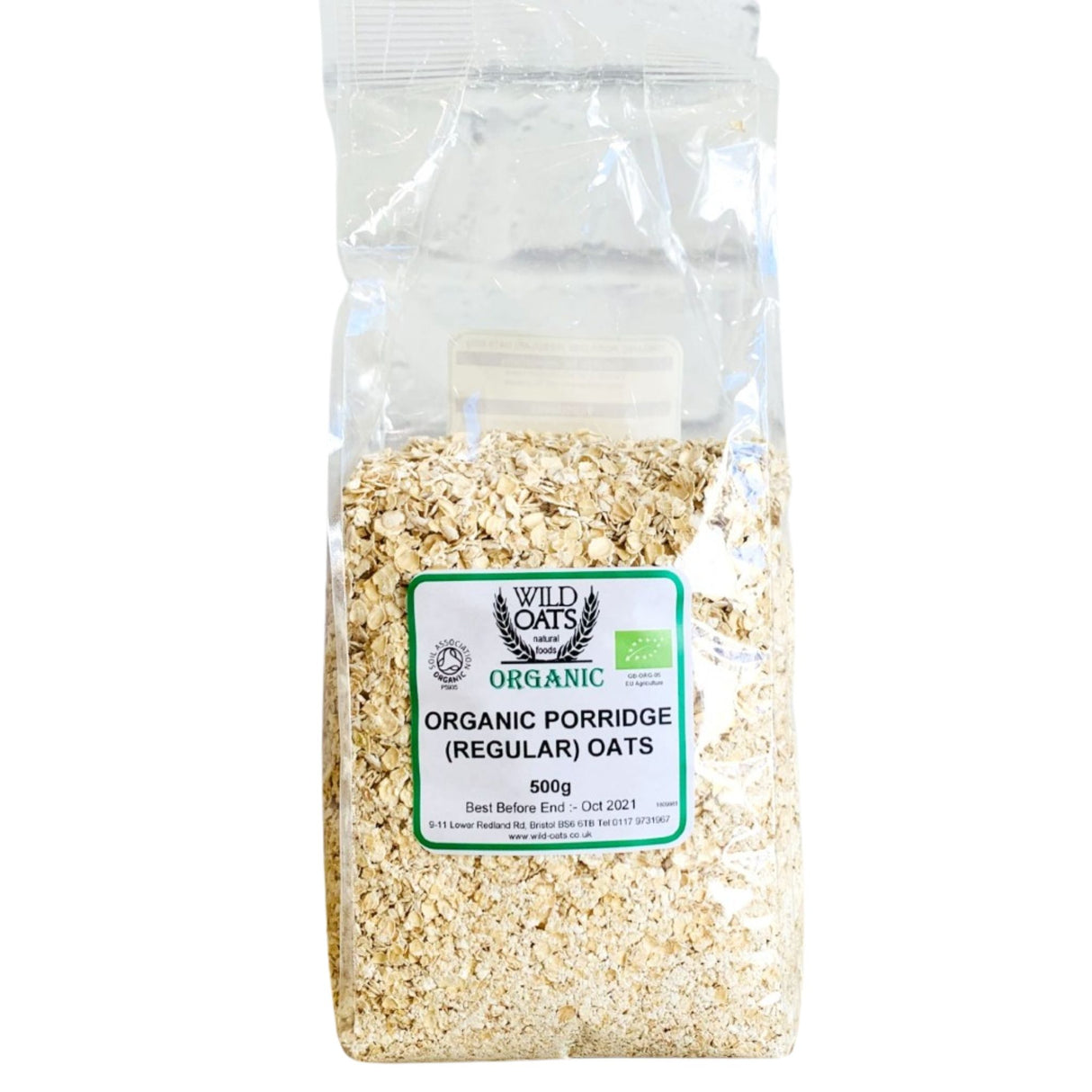 Wild Oats Organic Oats 500g