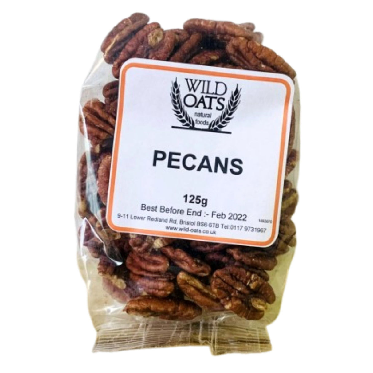 Wild Oats Pecans 125g